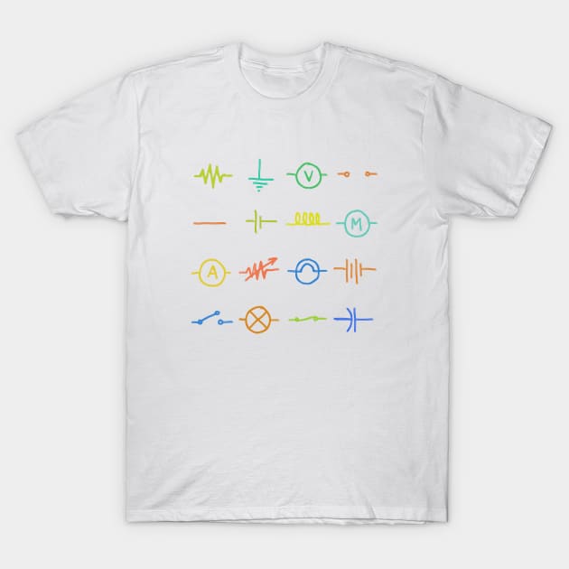 Circuits! T-Shirt by simplistictees